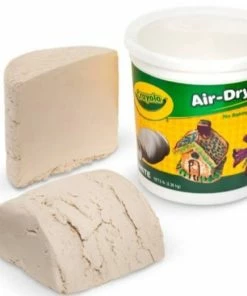 CRAYOLA AIR DRY CLAY WHITE -Halilit - shop 20200328 162322 1024x1024@2x
