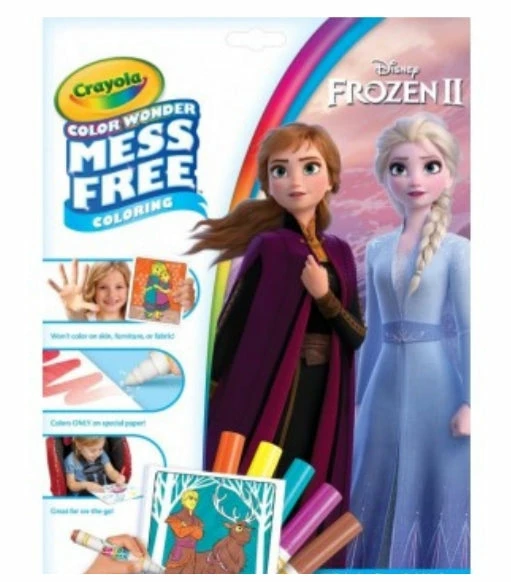 CRAYOLA COLOR WONDER FOLDALOPE FROZEN 1 CRAYOLA COLOR WONDER FOLDALOPE FROZEN