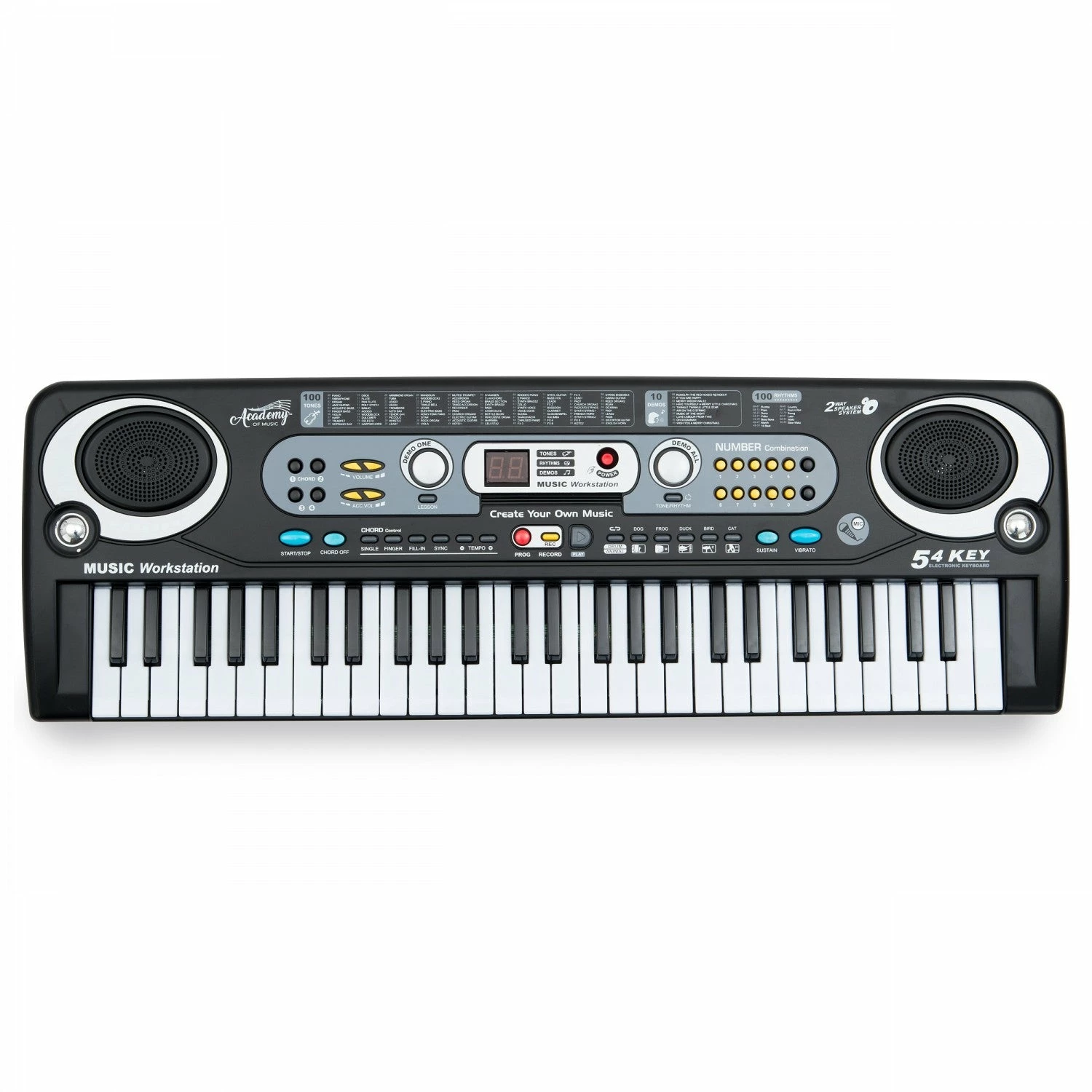 ACADEMY ELECTRIC 54 KEY KEYBOARD 1 ACADEMY ELECTRIC 54 KEY KEYBOARD