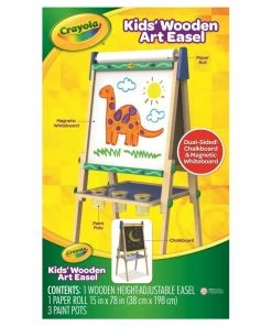 CRAYOLA 3 IN 1 WOODEN EASEL