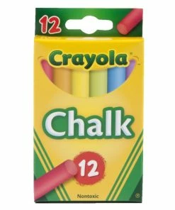 CRAYOLA CHALK COLORED