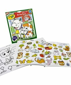 CRAYOLA COLOR & STICKER BOOK MY FIRST