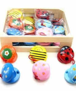 WOODEN MIXED CASTANETS