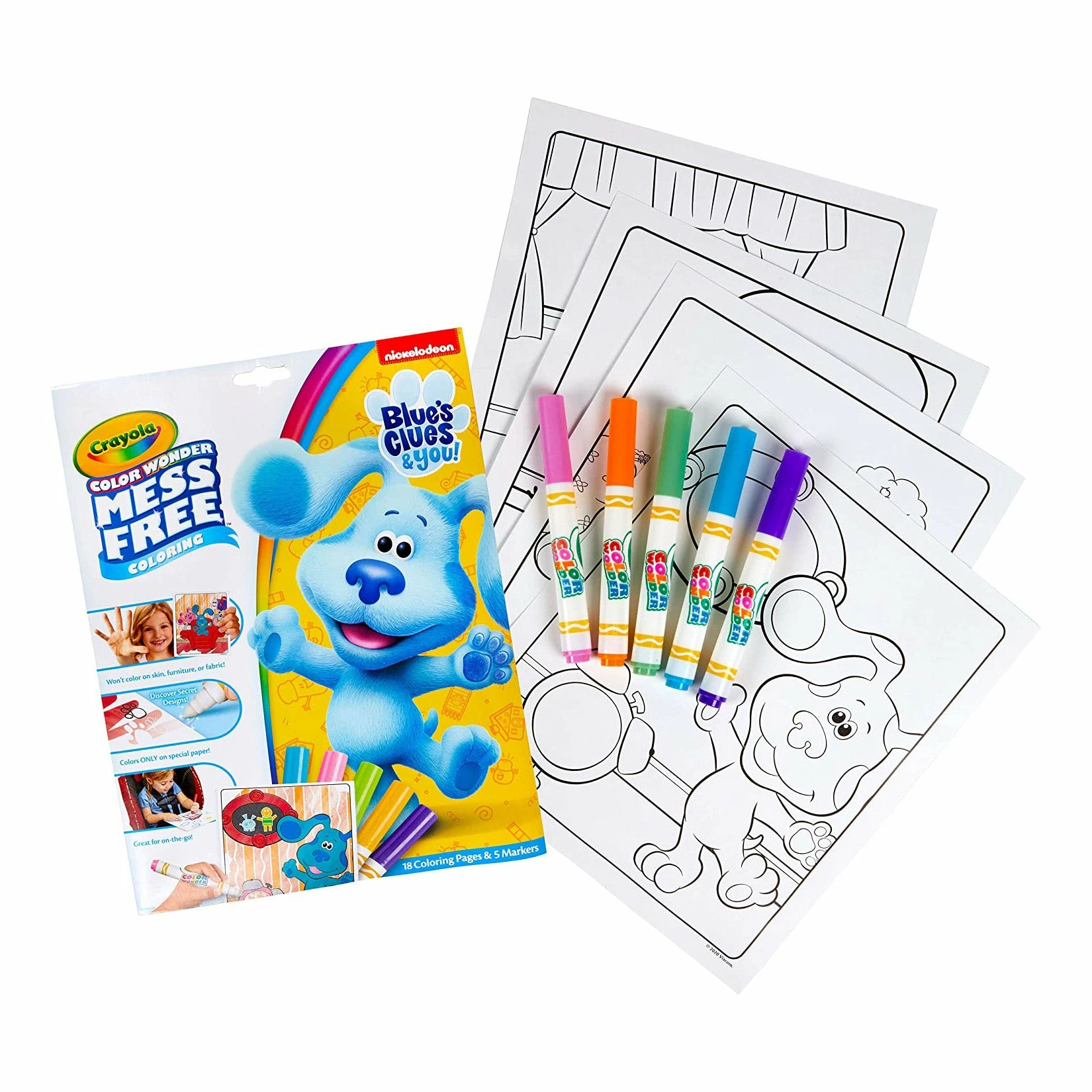 CRAYOLA COLOR WONDER FOLDALOPE BLUESCLUE 2 CRAYOLA COLOR WONDER FOLDALOPE BLUESCLUE - Image 2