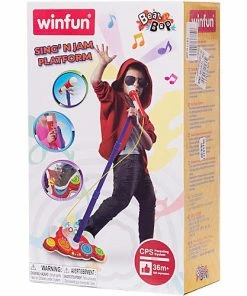 BEAT BOP SING N JAM MIC & PLATFORM