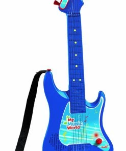 GUITAR WITH MICROPHONE STAND