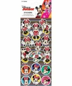 STICKERS 3 PK MINNIE MOUSE