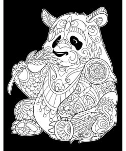 VELVET ART POSTER PANDA