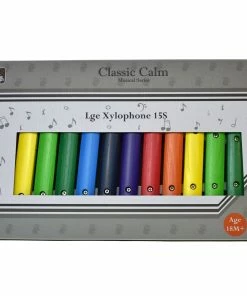 WOODEN XYLOPHONE RAINBOW COLORS