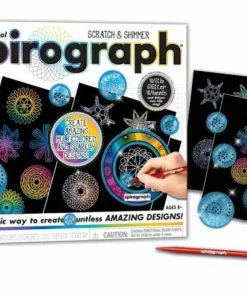SPIROGRAPH SCRATCH AND SHIMMER